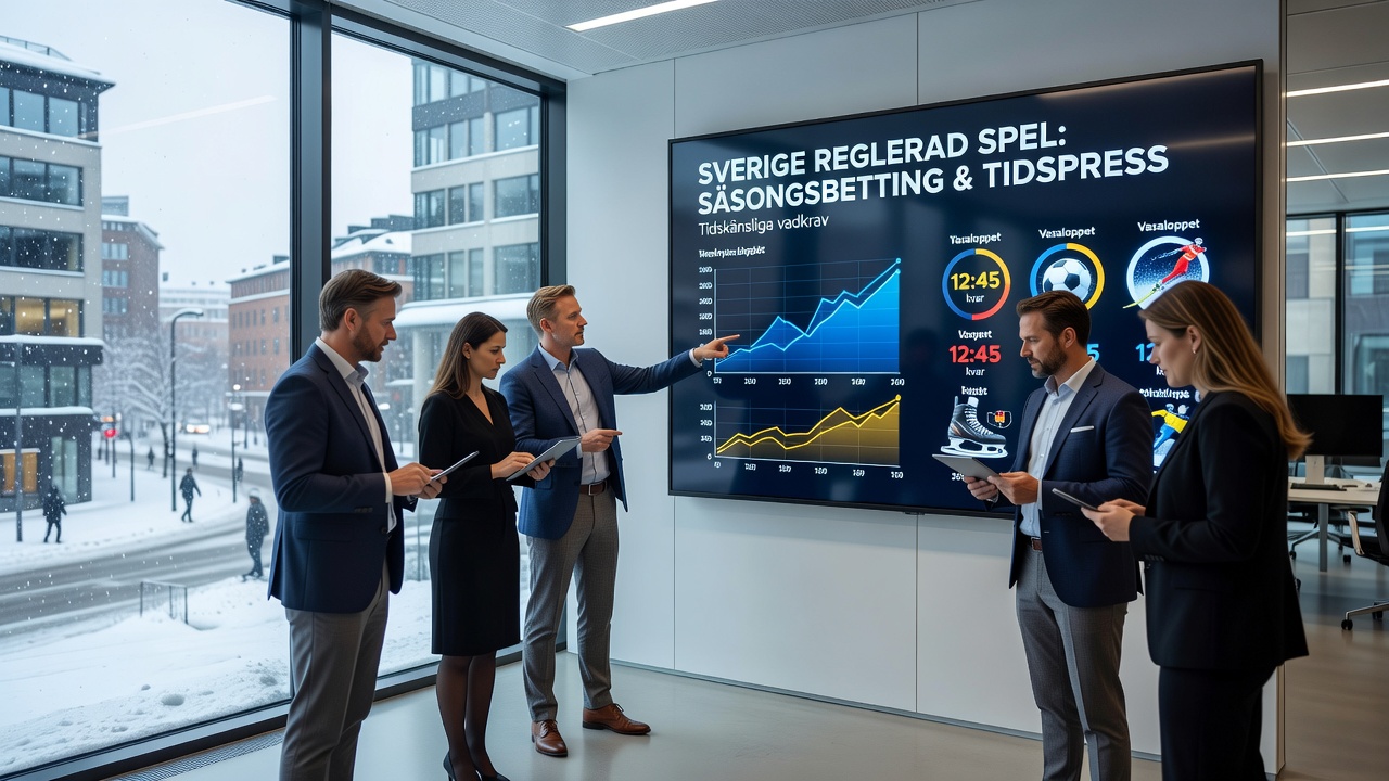 Data charts showing wager completion rates during Swedish football and hockey seasons